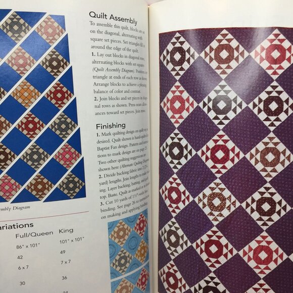 Marsha McCloskeys Quick Classic Quilts Four Patches Feathered Stars Leisure Arts - Picture 9 of 12